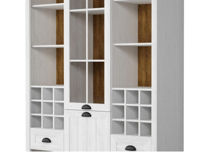 Vitrinen Glas Bar Schrank Haus Bücher Schränke Wand Regal Holz Vitrine Möbel xxl